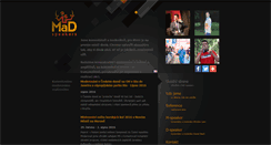 Desktop Screenshot of mad-speakers.cz